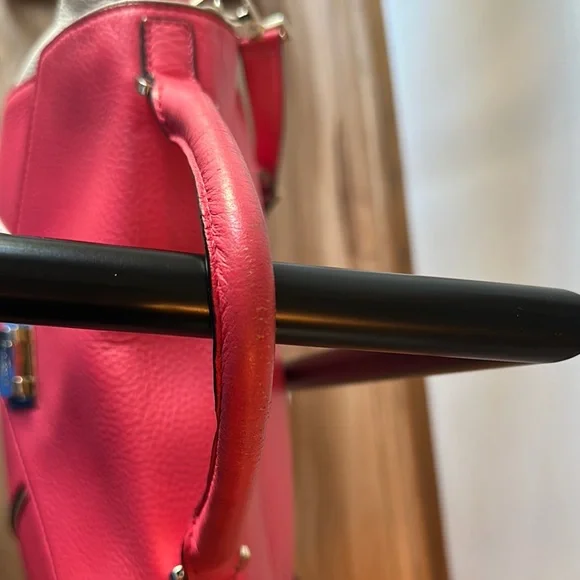 Kate Spade Bright Pink and Cream Handbag - Picture 7 of 10